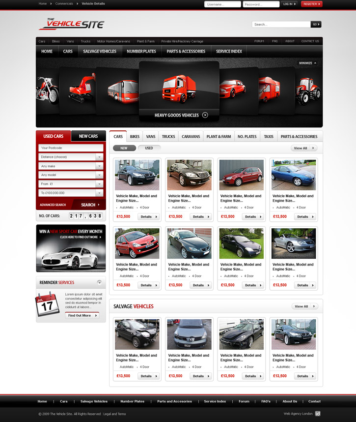 The Vehicle Site